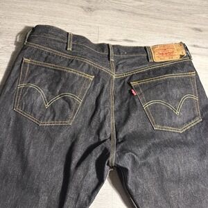 Levi's 501‎ Original Fit Jeans W40 L32 Dark Wash Straight Leg